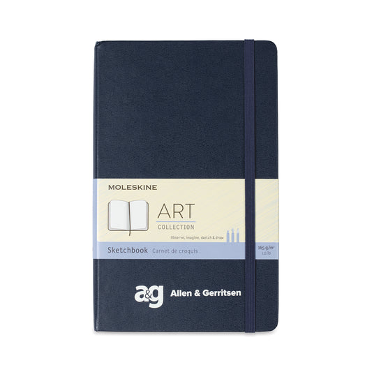 Moleskine® Hard Cover Large Sketchbook - Sapphire Blue