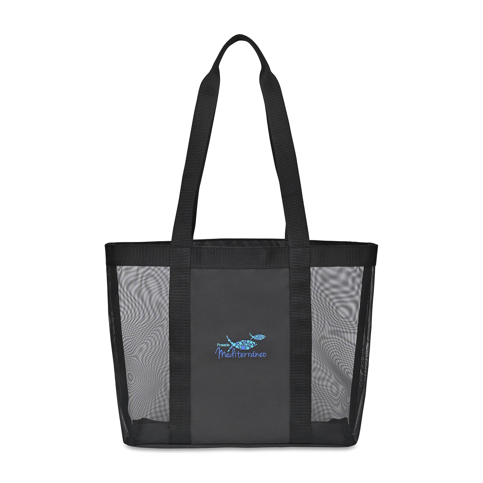 Mesh Tote Bag - Black