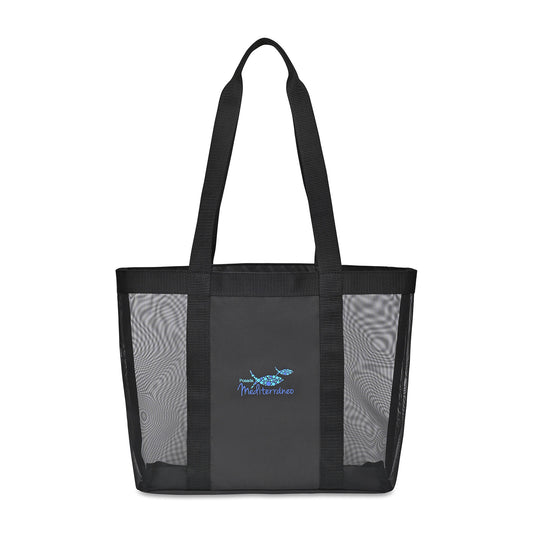 Mesh Tote Bag - Black