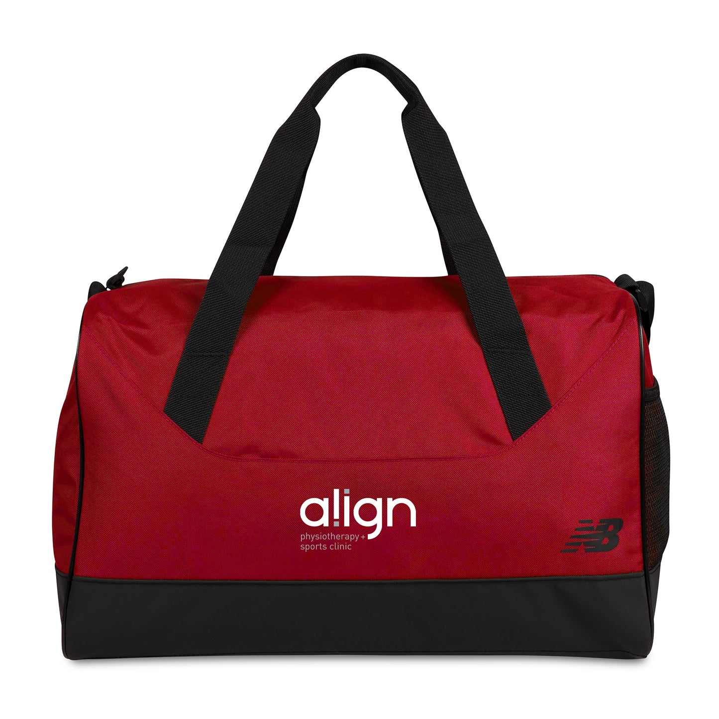 New Balance® Essentials Recycled rPET Medium Duffel - Red