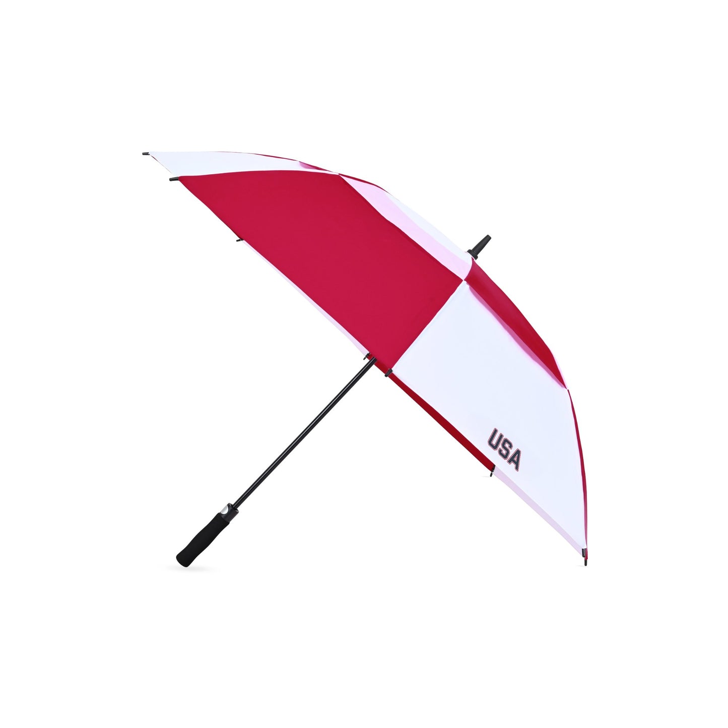Elements 60" Recycled Auto Open Double Canopy Golf Umbrella