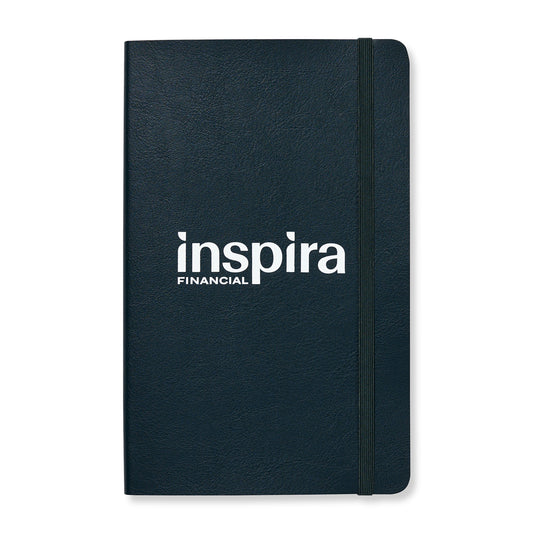 Moleskine® Precious & Ethical Vegan Soft Cover Ruled Large Notebook - Midnight Slate