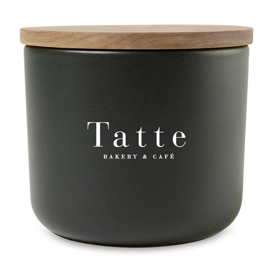 Be Home® Brampton Stoneware Container - Medium - Black