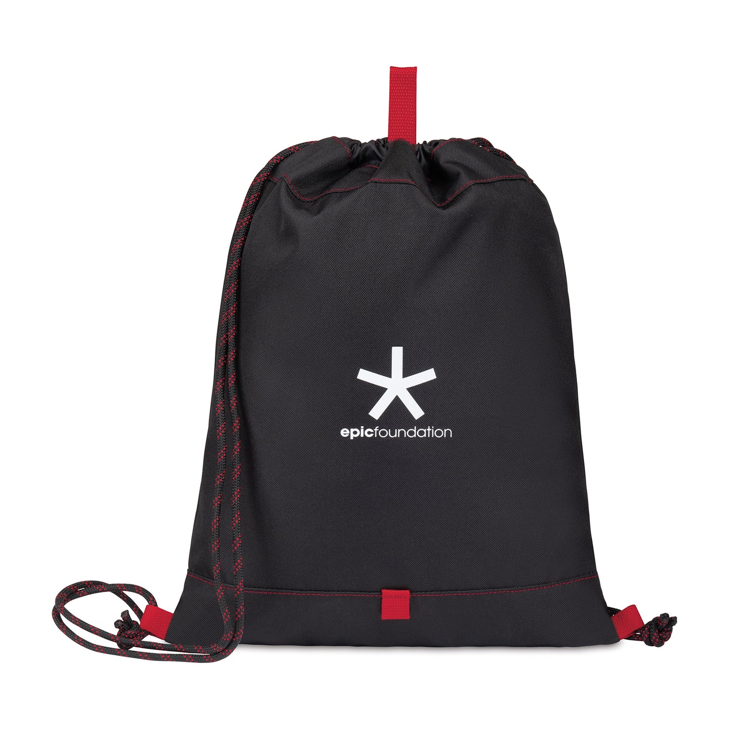 Repeat Recycled rPET Cinchpack - Red