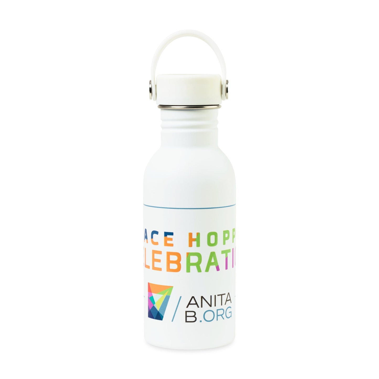 Arlo Classics Stainless Steel Hydration Bottle - 17 Oz. - White