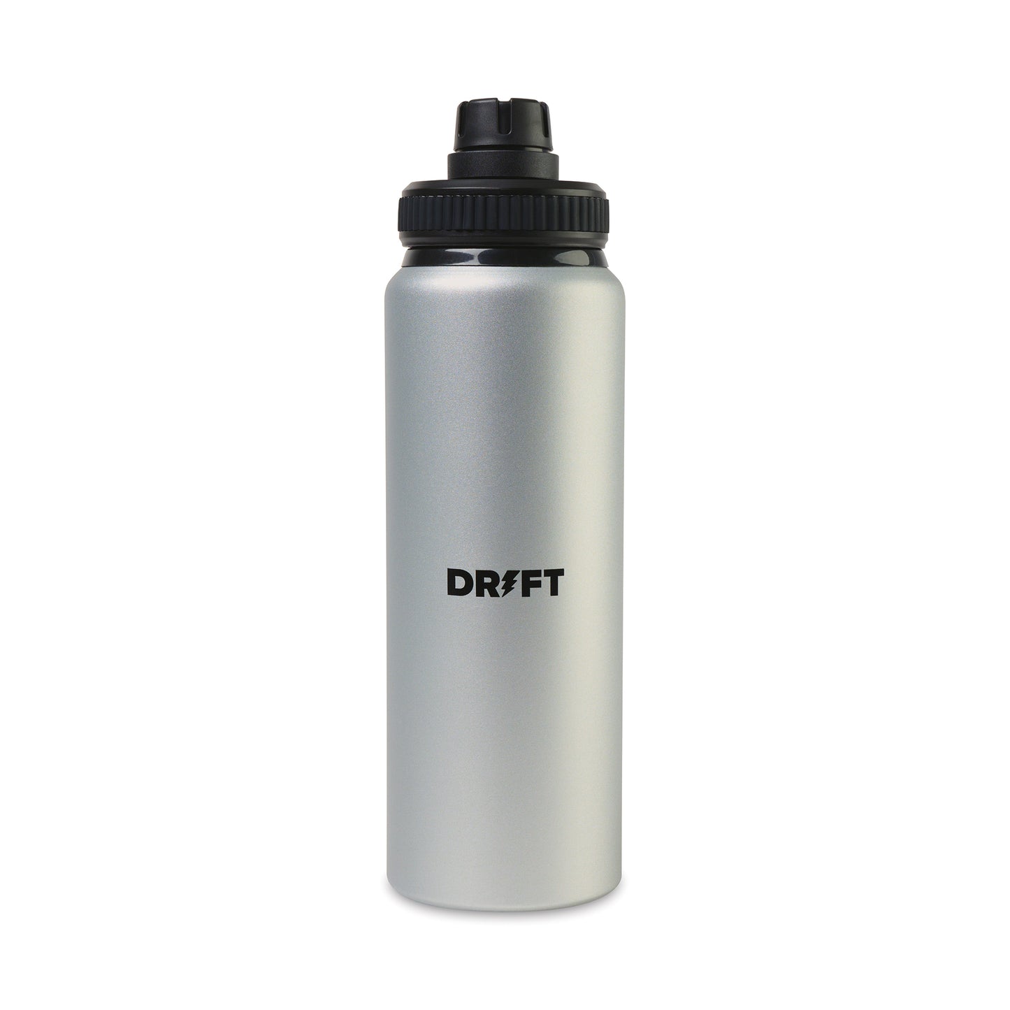 Jett Aluminum Chug Lid Hydration Bottle - 32 Oz. - Silver