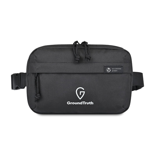 Renew Recycled rPET Waist Pack - AWARE™ - Black