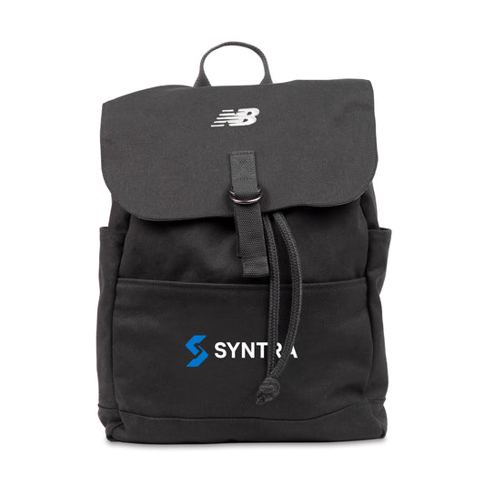 New Balance® Recycled Cotton Canvas Backpack