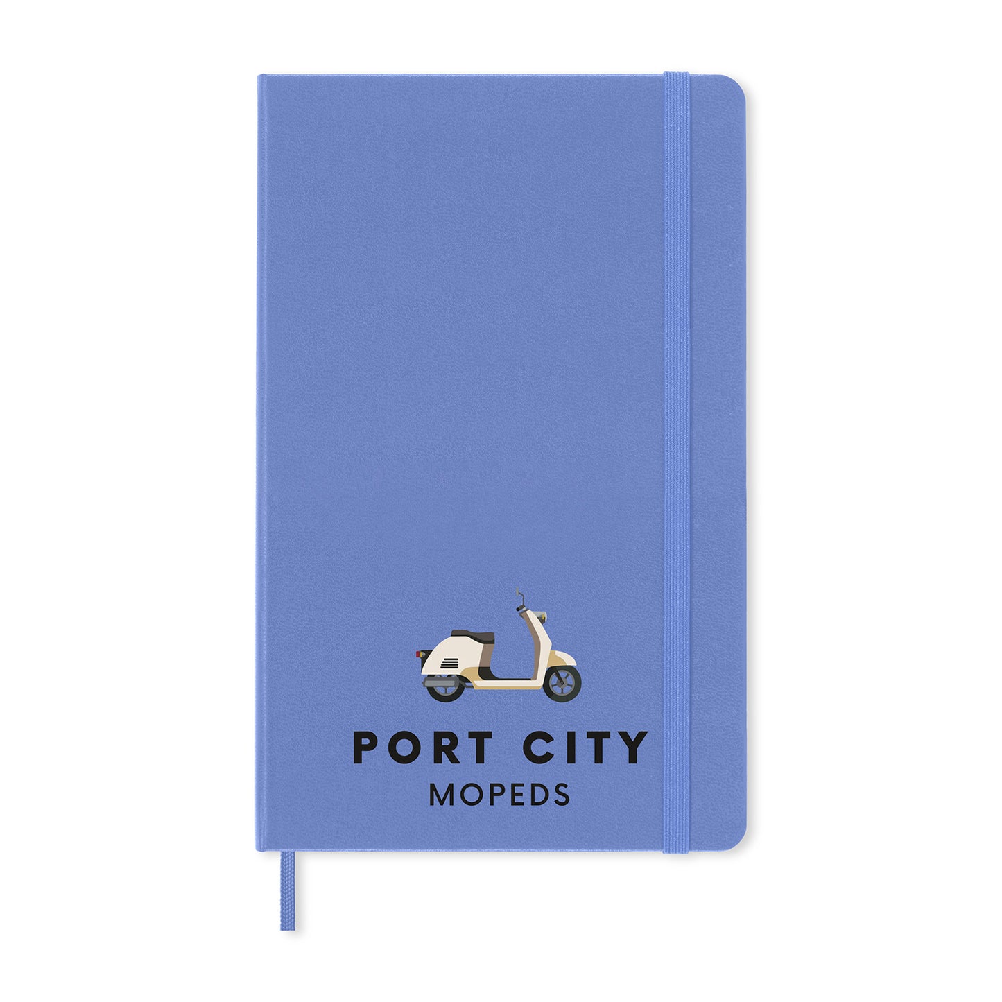 Moleskine® Hard Cover Ruled Large Notebook - Hydrangea Blue
