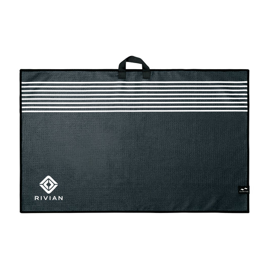 Slowtide® Fairway Quick Dry Golf Towel - Black