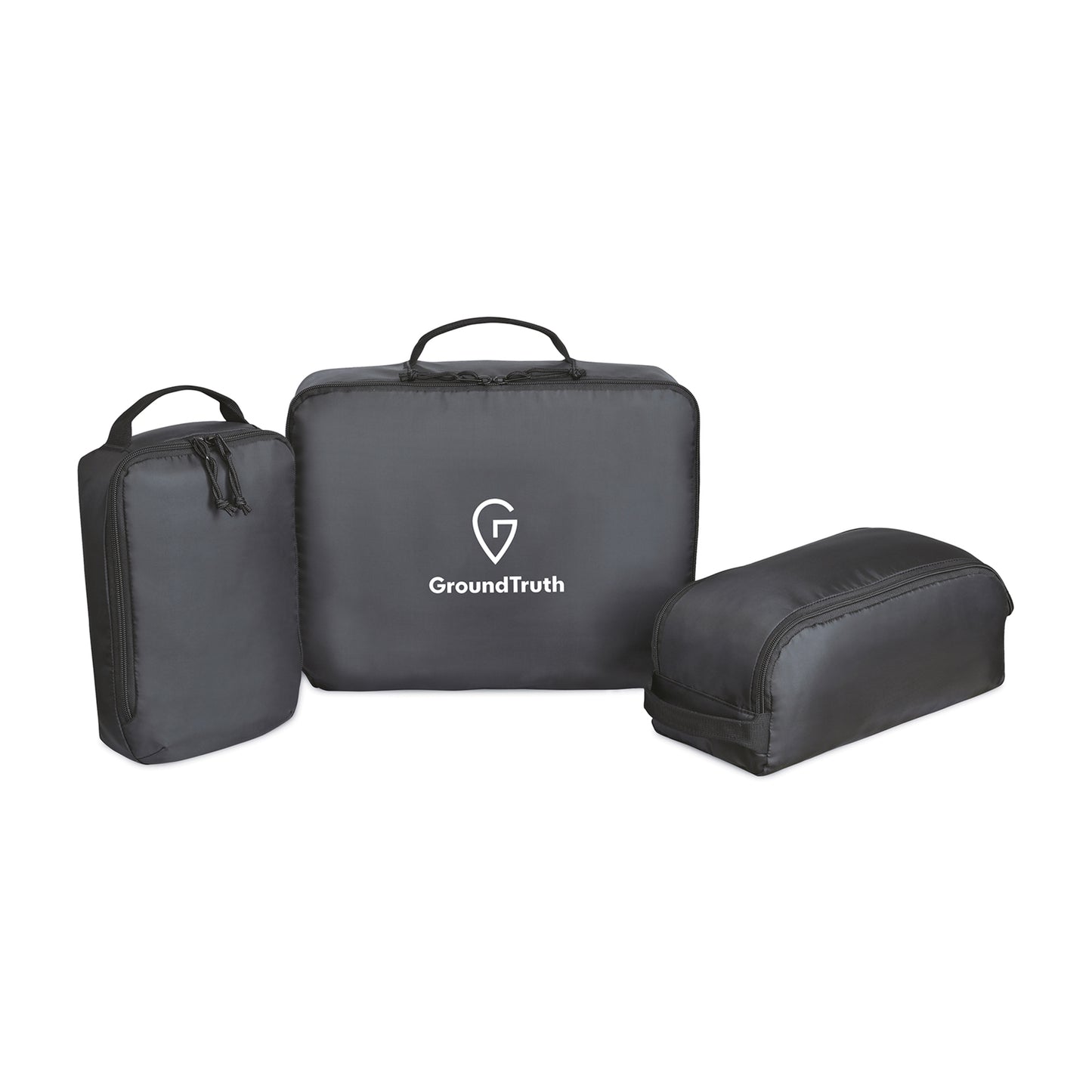Renew Recycled rPET Packing Cube Set - AWARE™ - Black