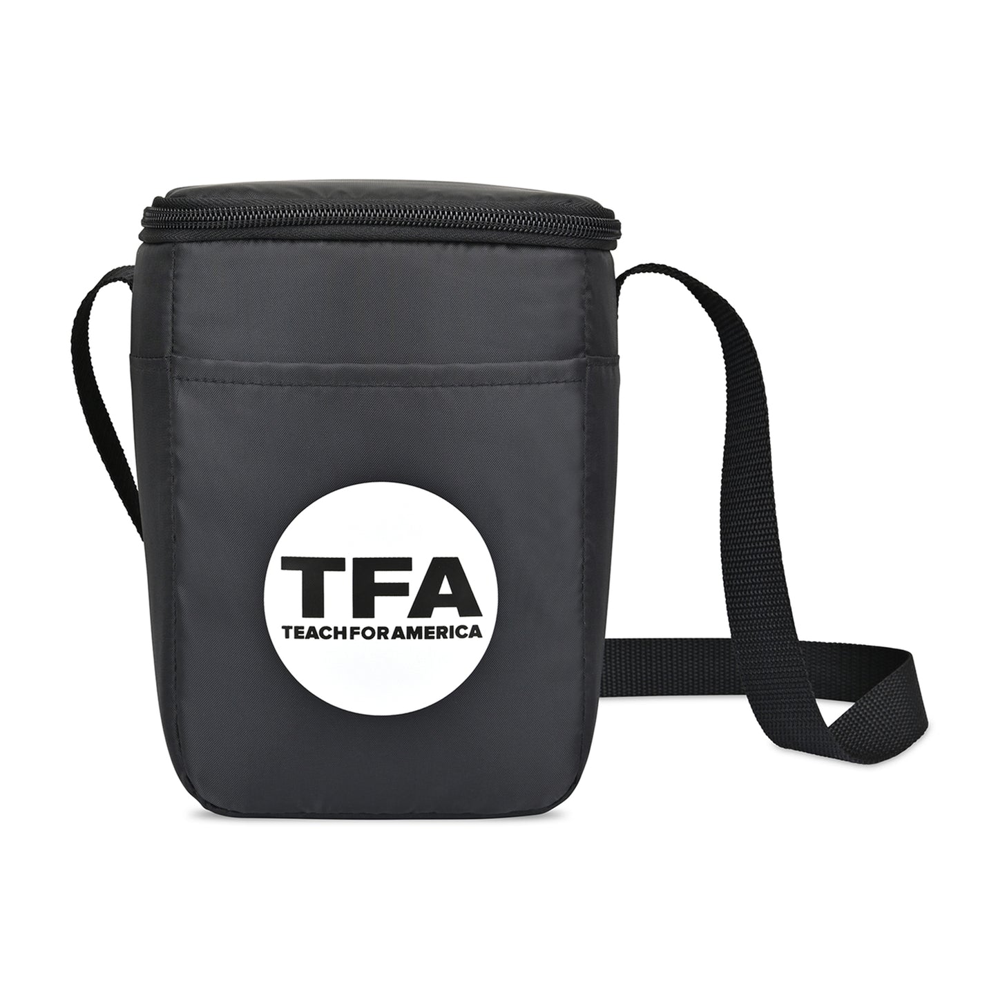 Arlo Recycled rPET 6 Can Lunch Cooler - Black
