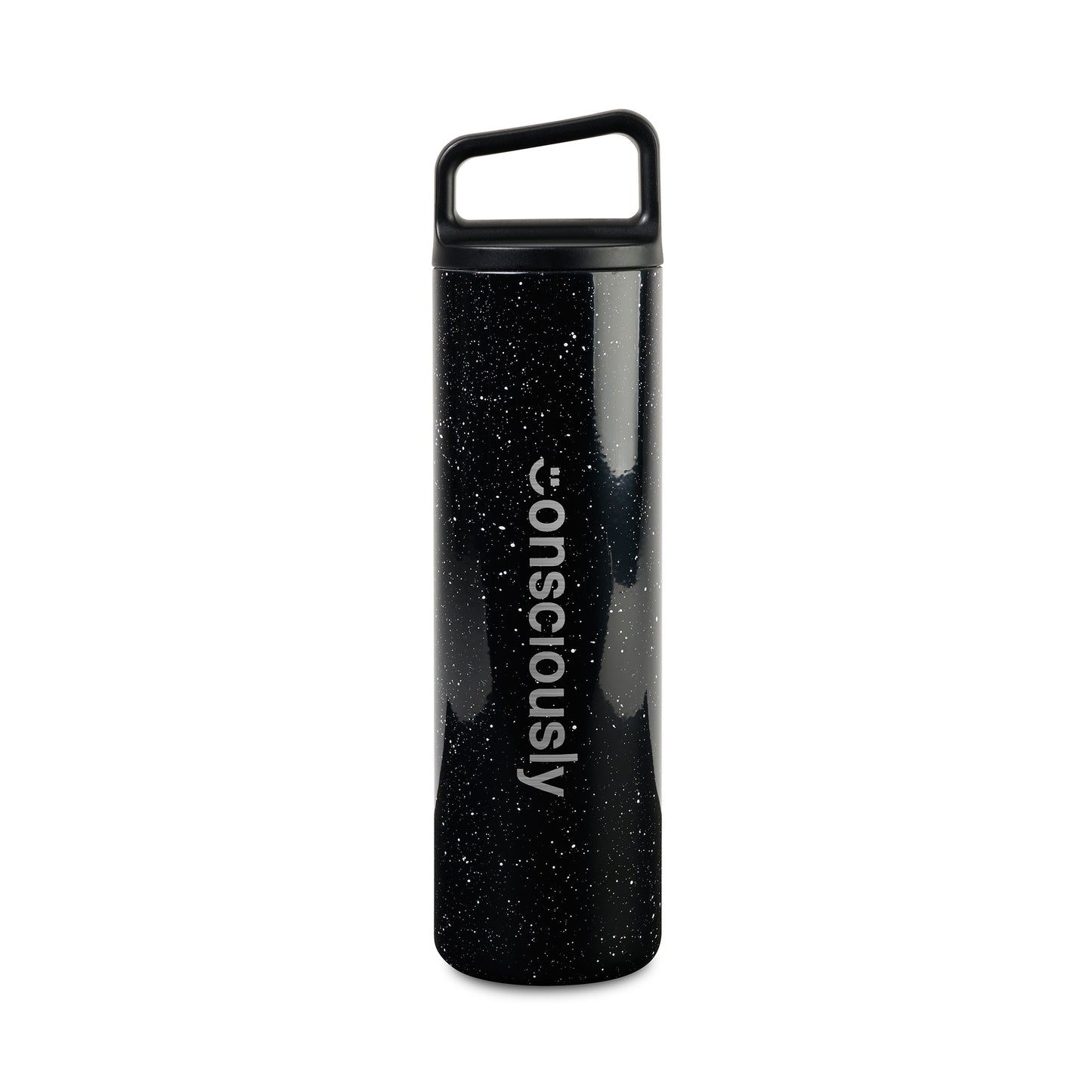MiiR® Vacuum Insulated Wide Mouth Bottle - 20 Oz. - Black Speckle