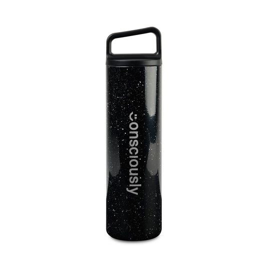 MiiR® Vacuum Insulated Wide Mouth Bottle - 20 Oz. - Black Speckle