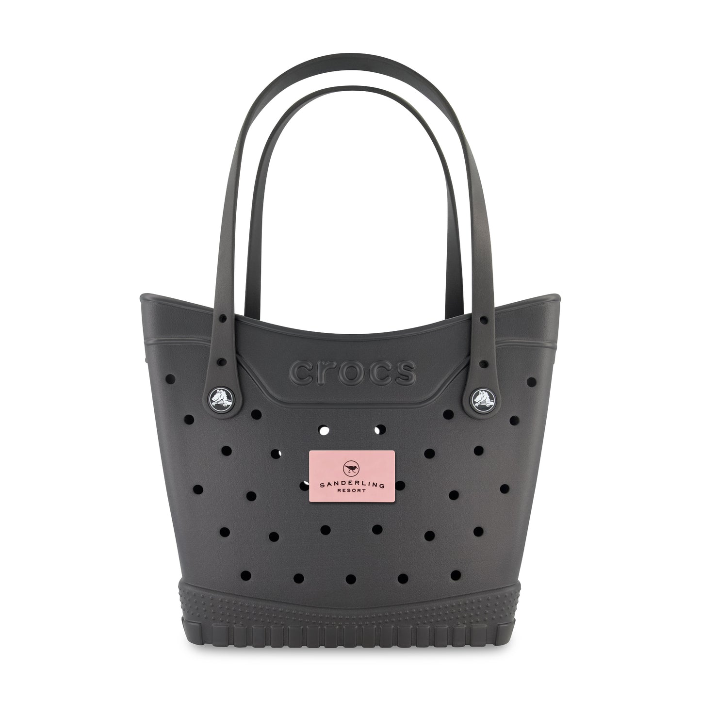 Crocs™ Classic Medium Tote - Black / Powder Pink